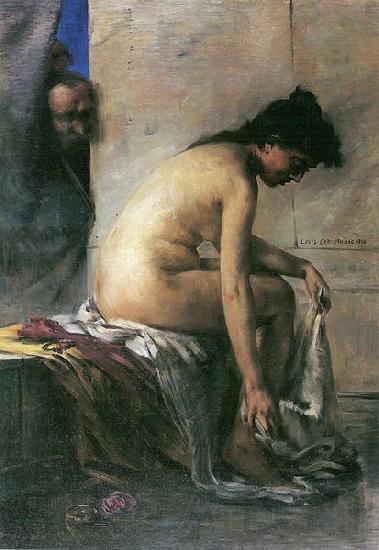 Lovis Corinth Susanna and the Elders Spain oil painting art